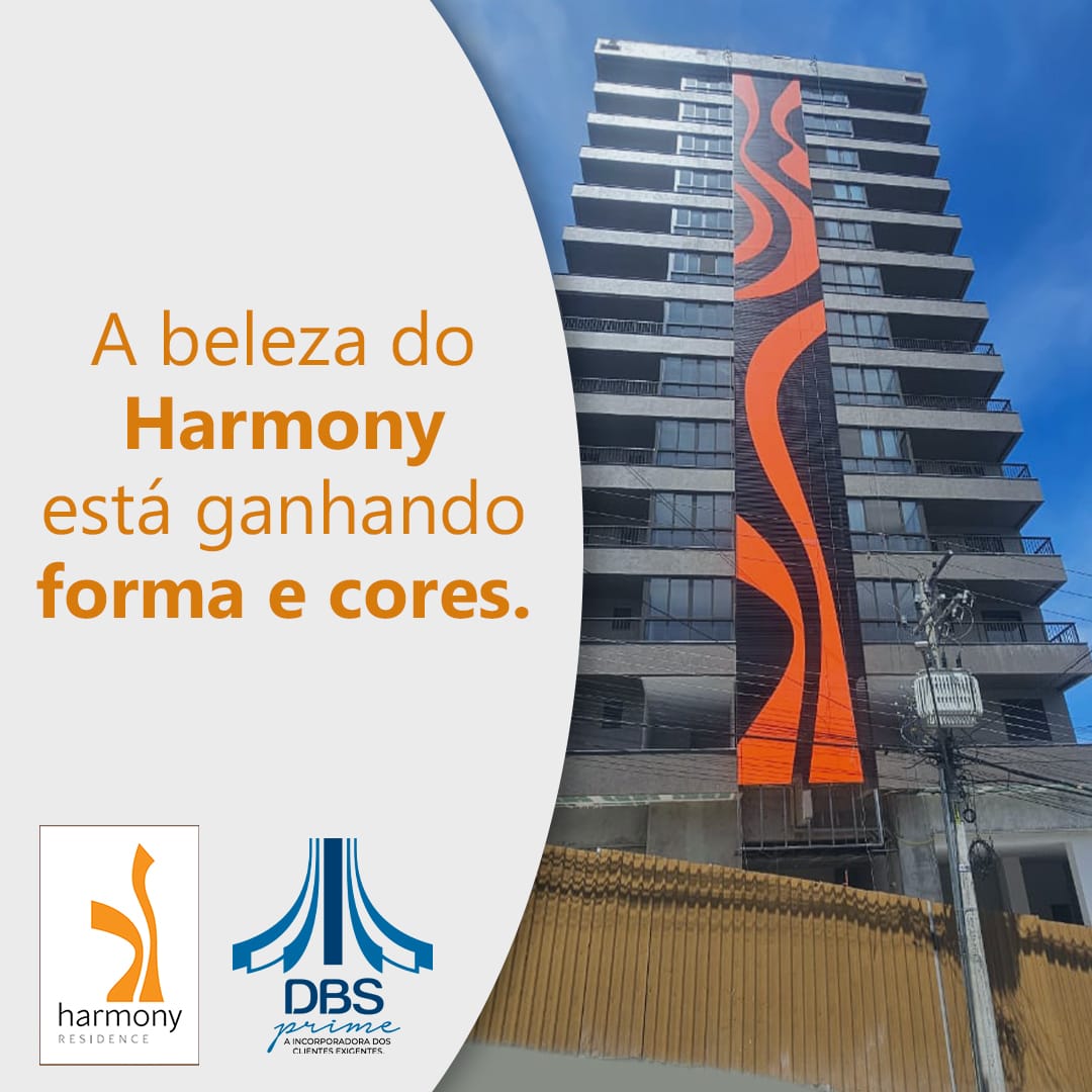 A beleza do Harmony está ganhando forma e cores!